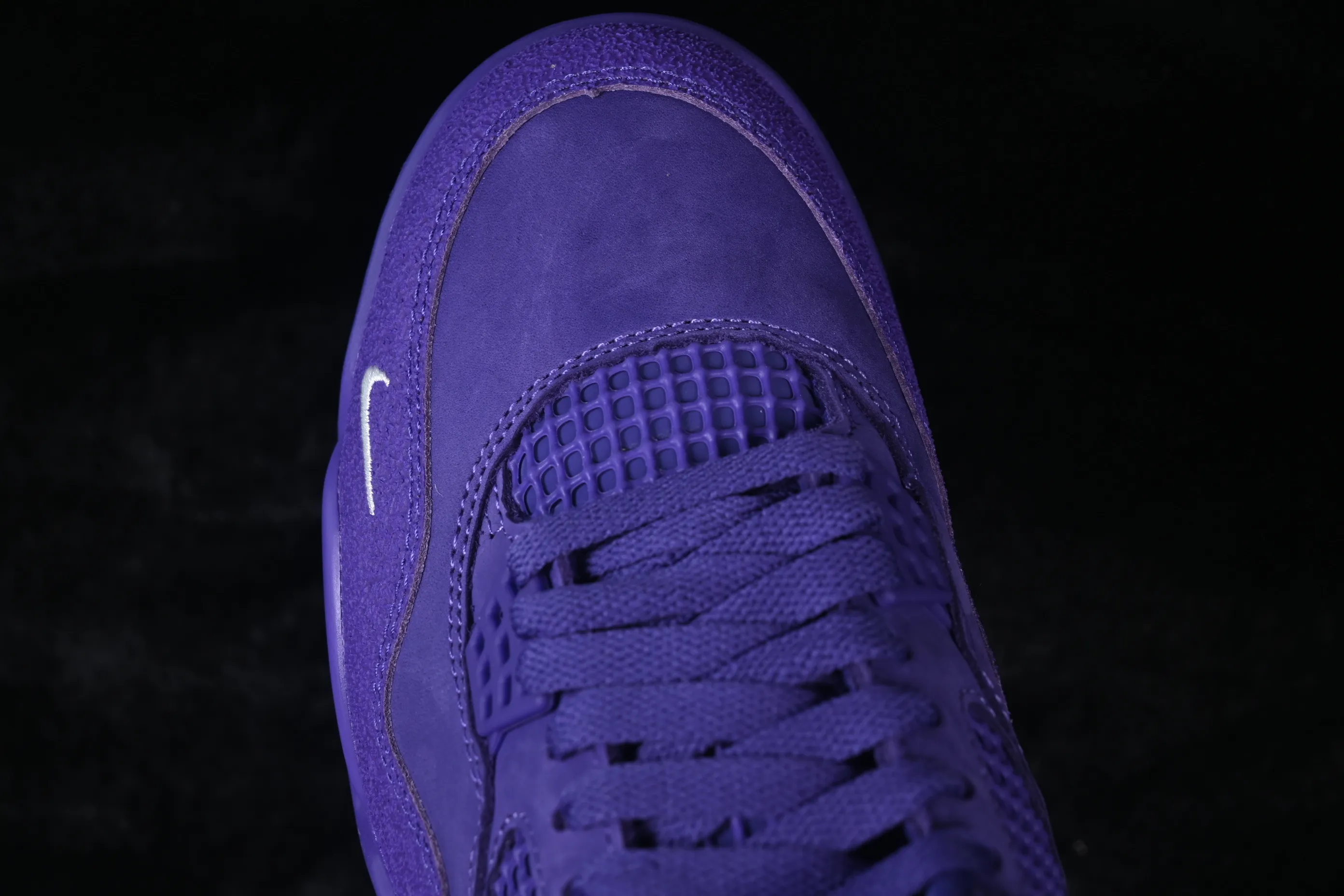All categories Air Jordan Jordan series basketball shoes Air Jordan 4 GX foreign trade version Nigel Sylvester x Air Jordan 4 Retro "Purple" AJ4 Joe 4 joint blue brick HF4340-500